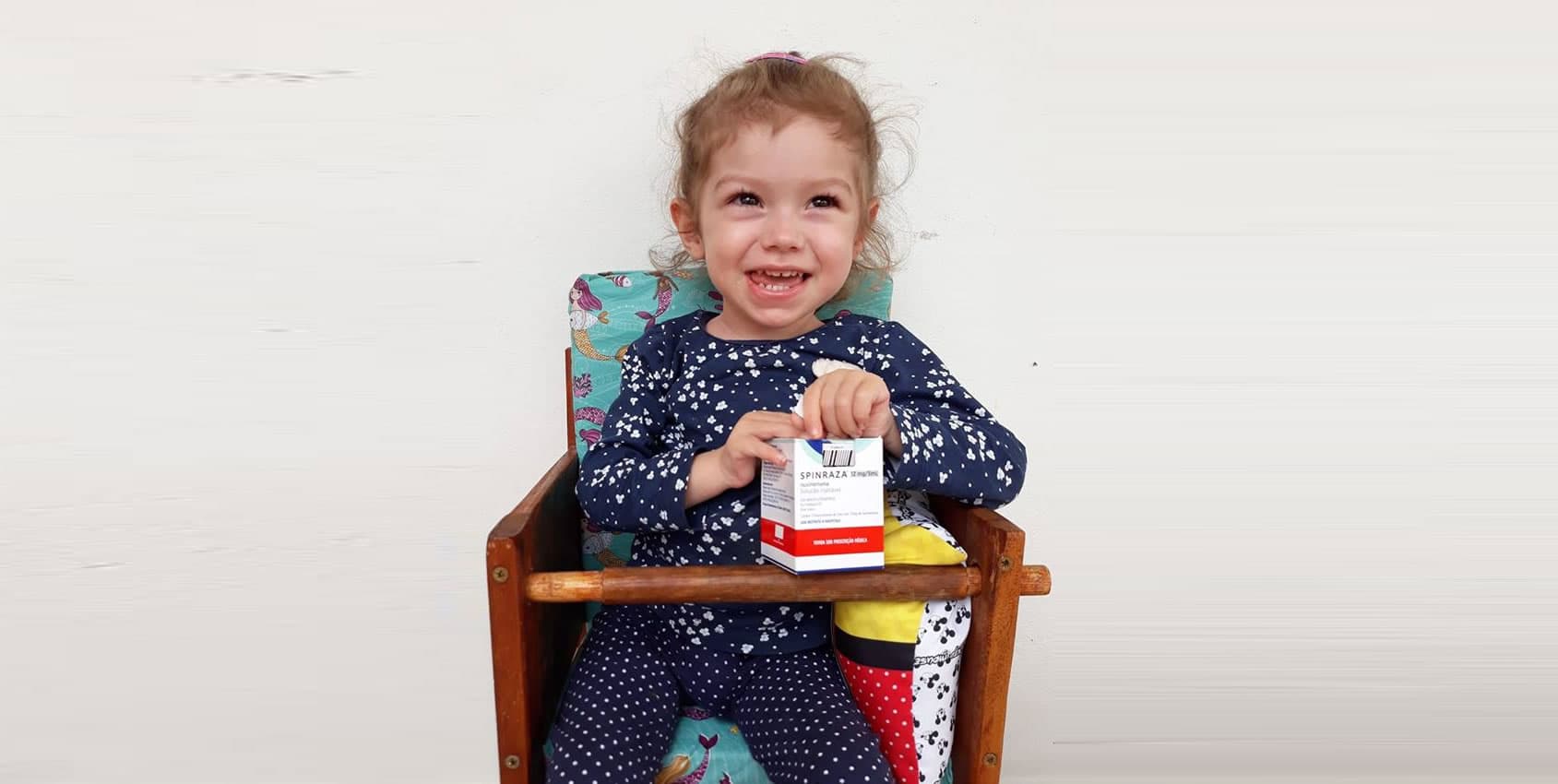 Valor é alcançado e pais conseguem comprar medicamento para Lívia Locks