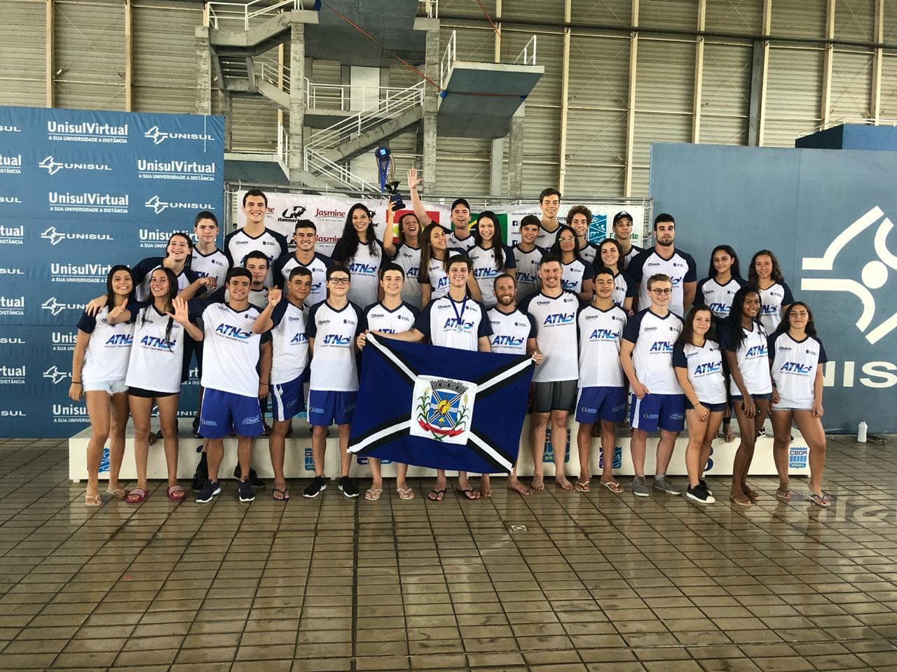 Natação de Tubarão é hexa no Campeonato Catarinense Absoluto