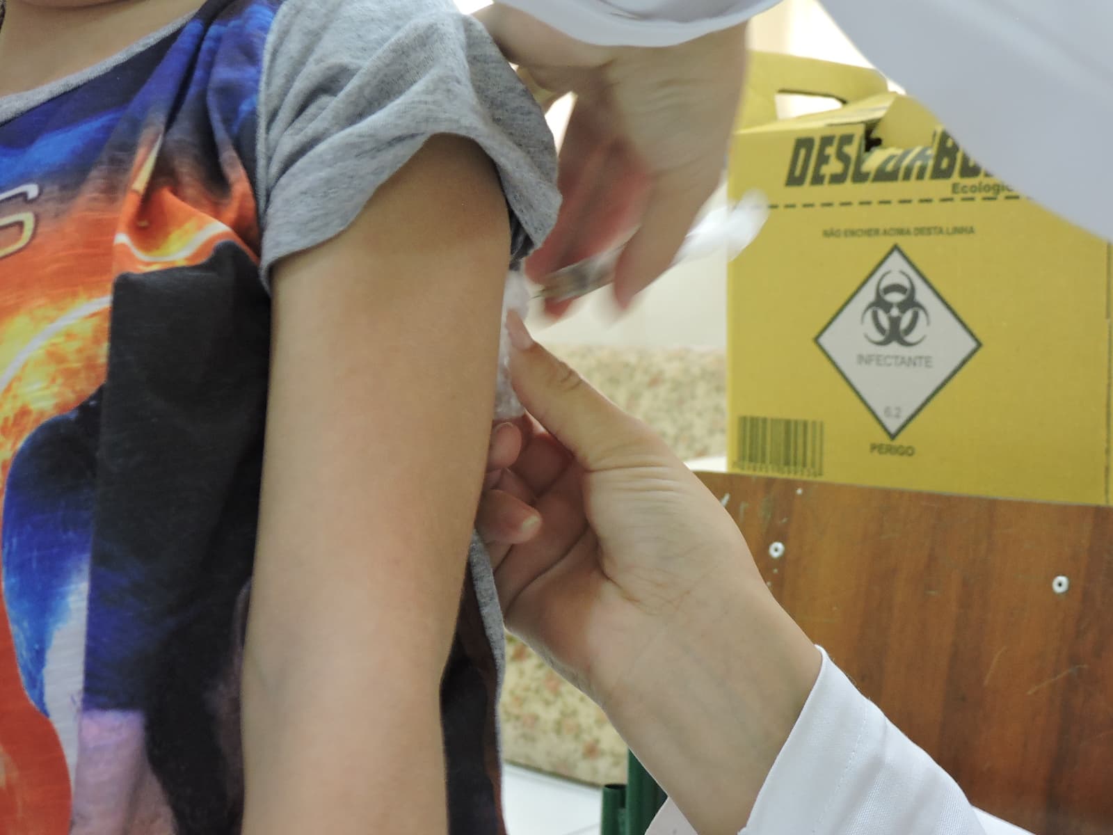 Vacinação contra a gripe atinge 80% do público-alvo em Tubarão