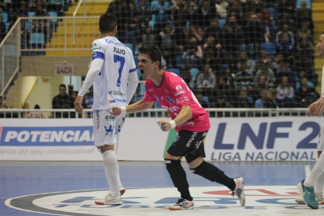LIGA FUTSAL: Tubarão empata com a Intelli