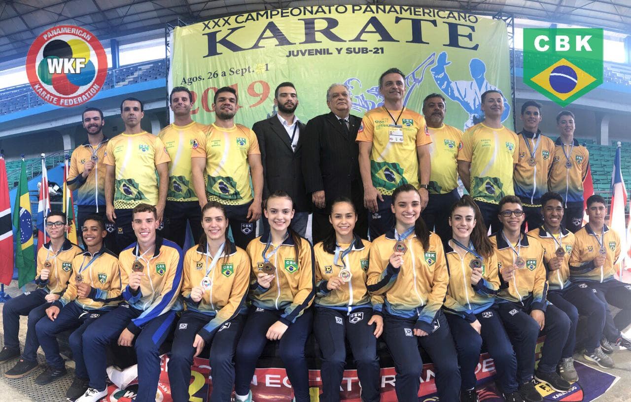 Tubaronenses participam de vitória do Brasil no Pan-Americano de karatê