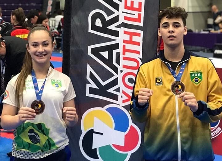 Karatecas conquistam dois bronzes no México