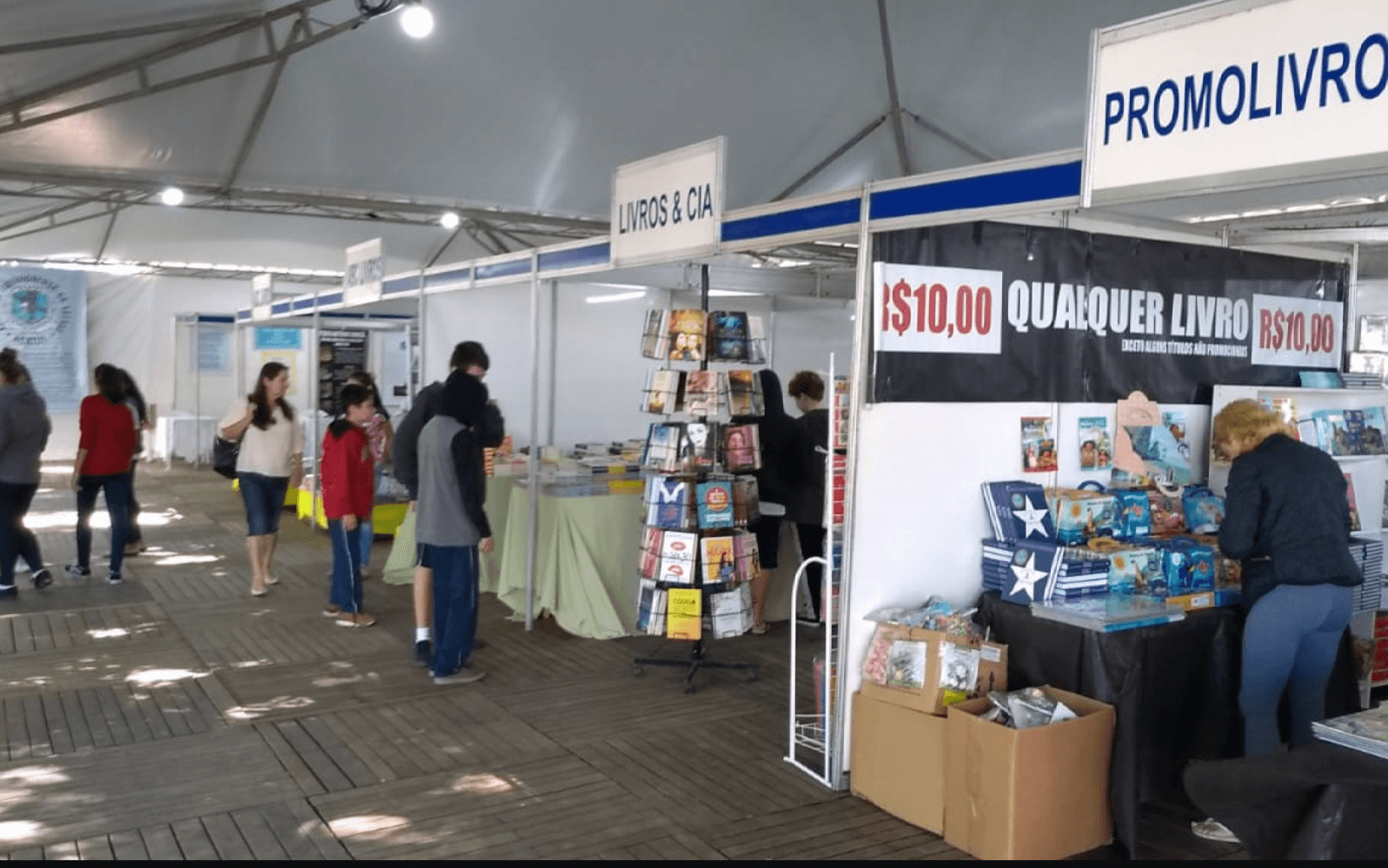 3ª Feira do Livro de Tubarão ocorrerá de 8 a 14 de novembro