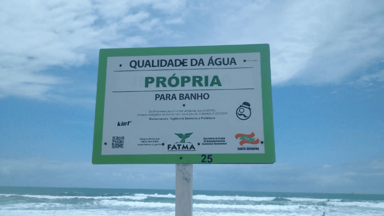 Praias e lagoas da região estão próprias para banho