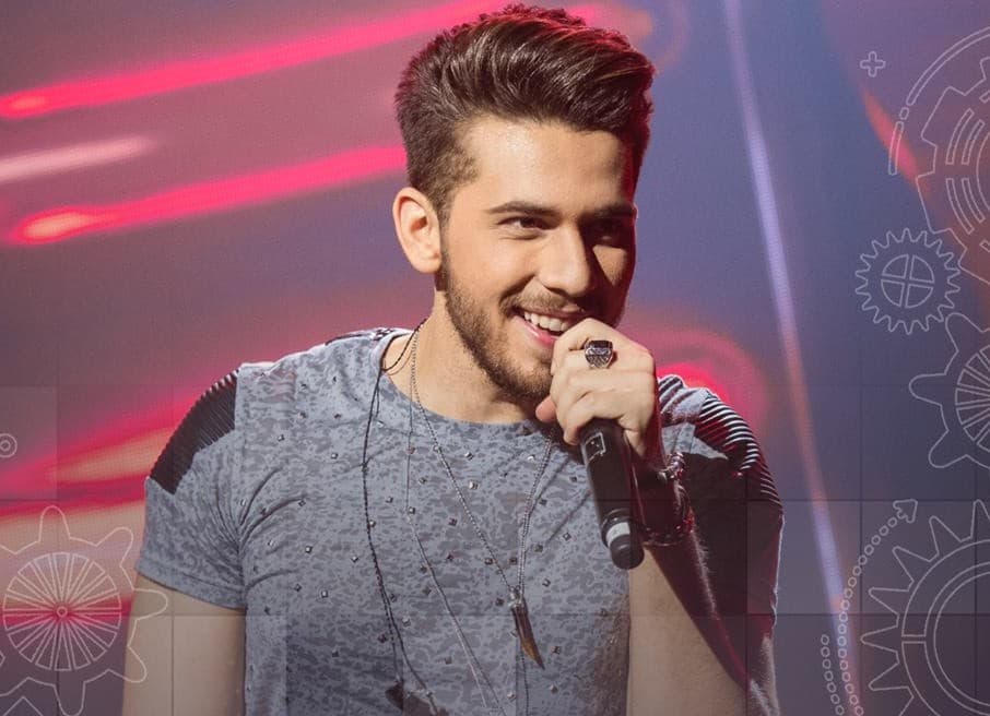 Gustavo Mioto é a atração da segunda noite do Festival do Camarão