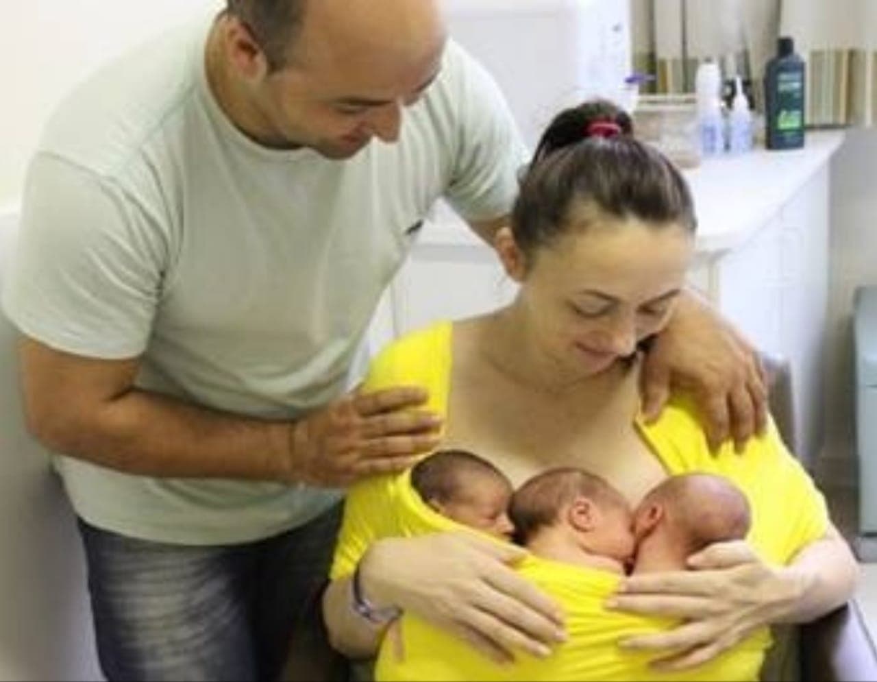 Bebês prematuros ganham peso por meio do Método Canguru no HNSC