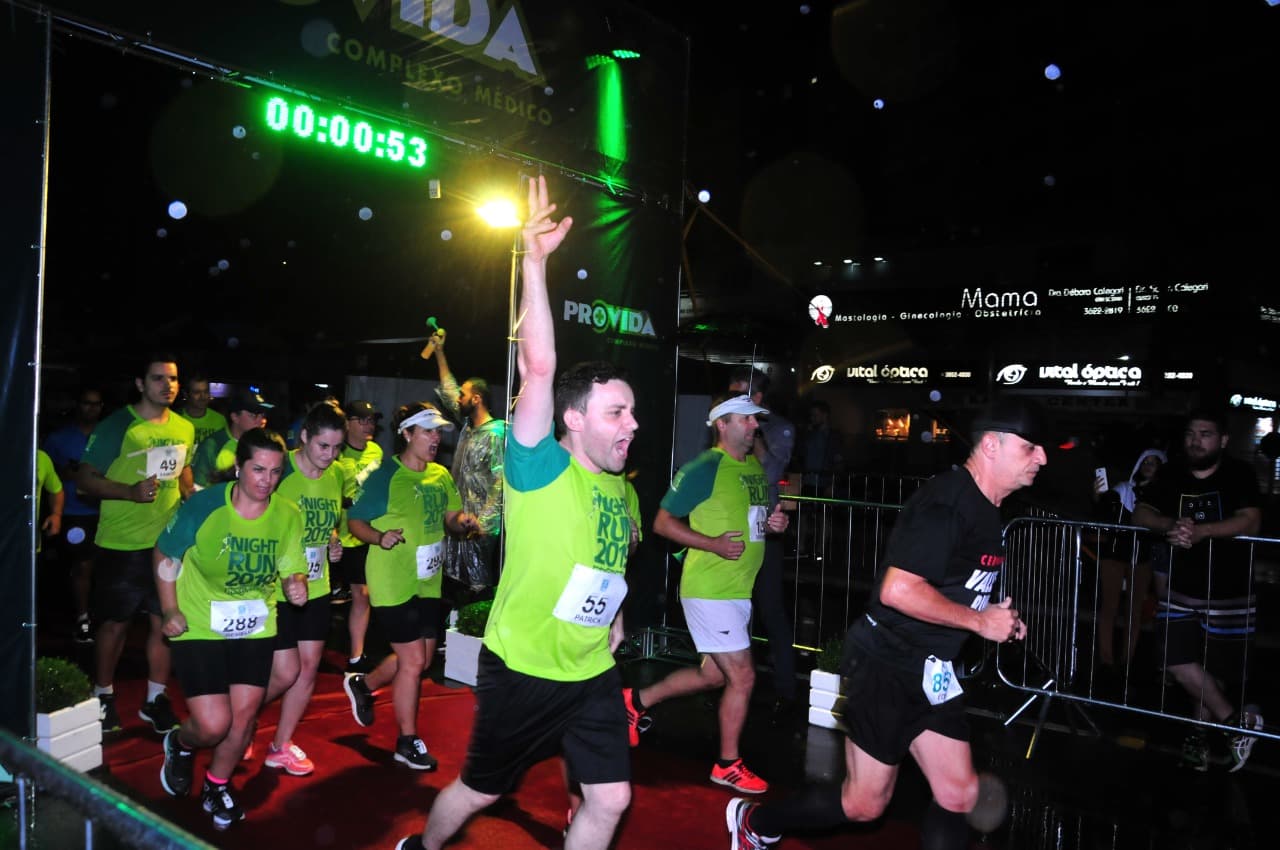 Inscrições para corrida de rua noturna estão abertas