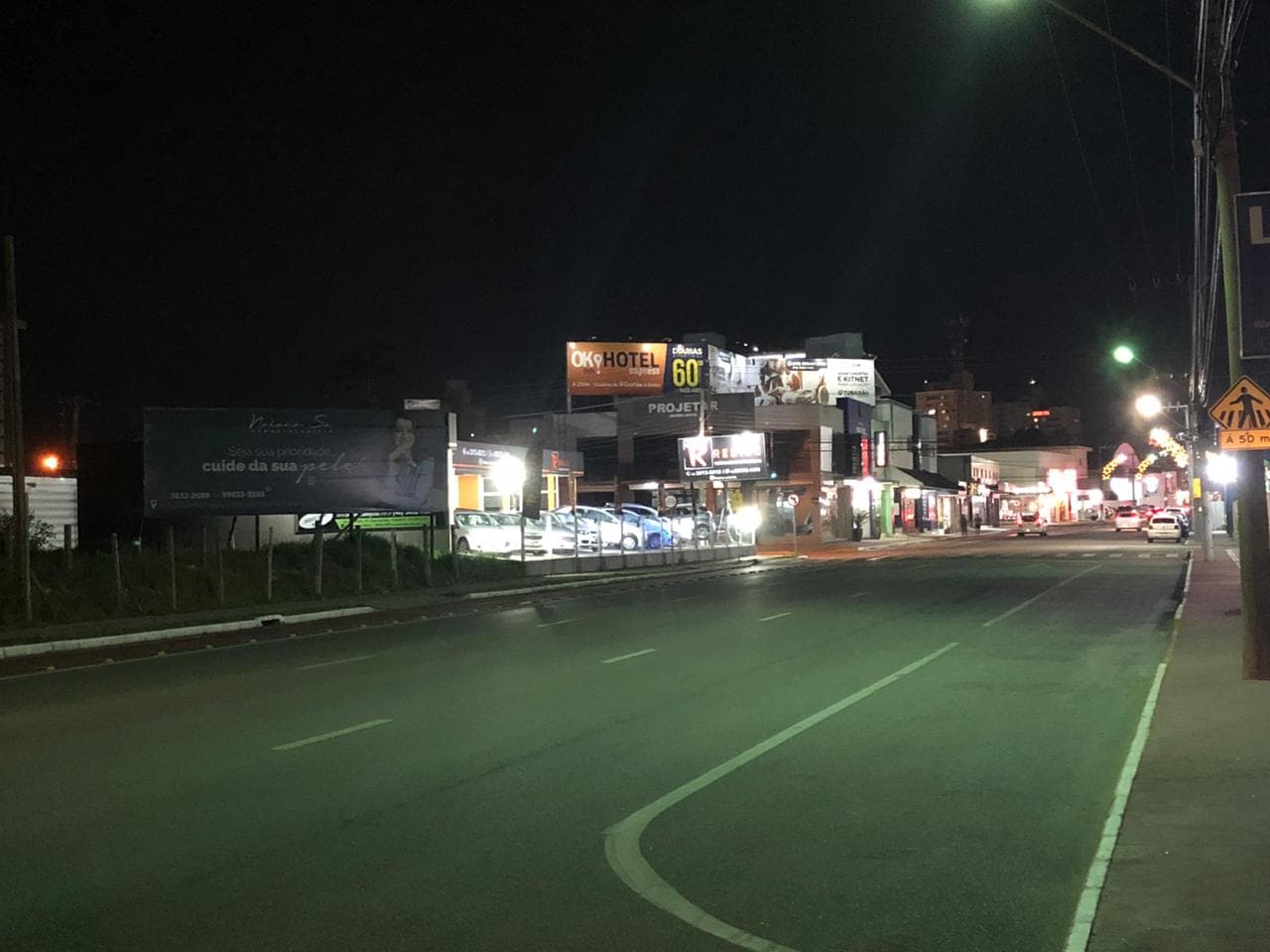 Tubarão decreta toque de recolher durante a madrugada