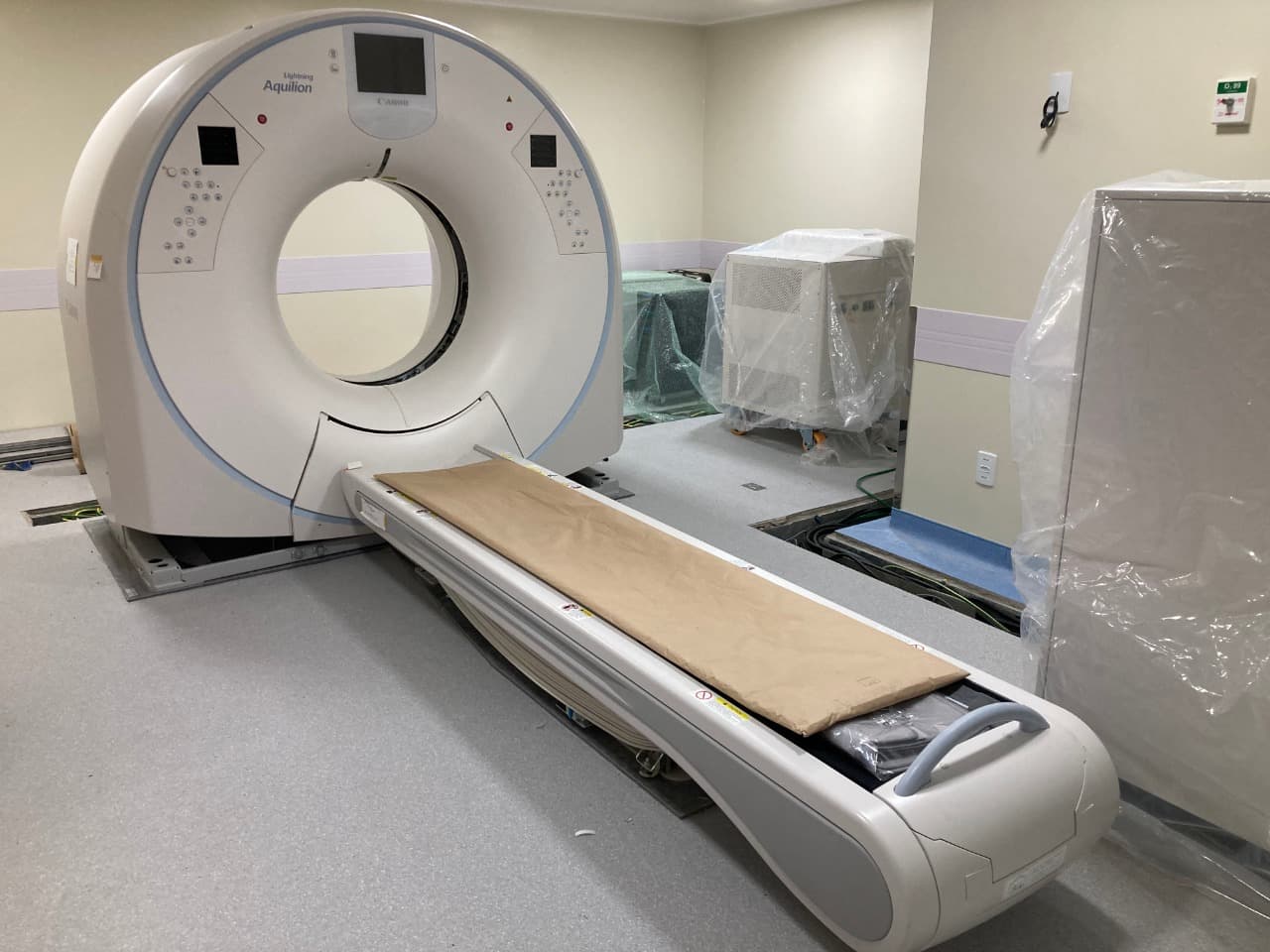 HNSC recebe tomógrafo que permitirá a ampliação de exames