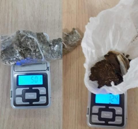 PM apreende mais de 60 gramas de maconha com adolescente em Tubarão