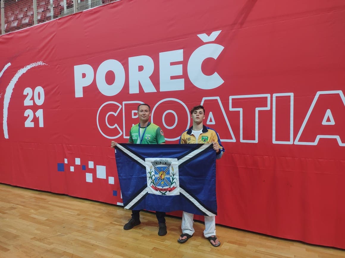 Carateca de Tubarão fica em 7º lugar em torneio mundial