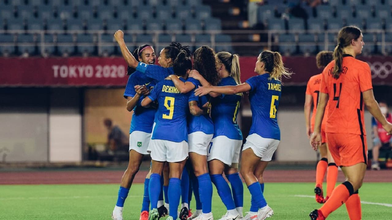OLIMPÍADA: Em jogo de seis gols, Brasil e Holanda empatam no futebol feminino