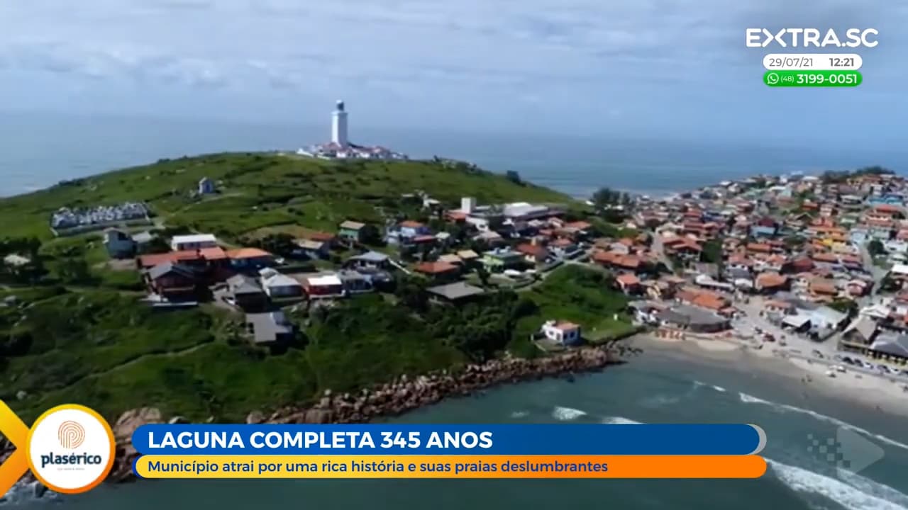 Laguna completa 345 anos de história