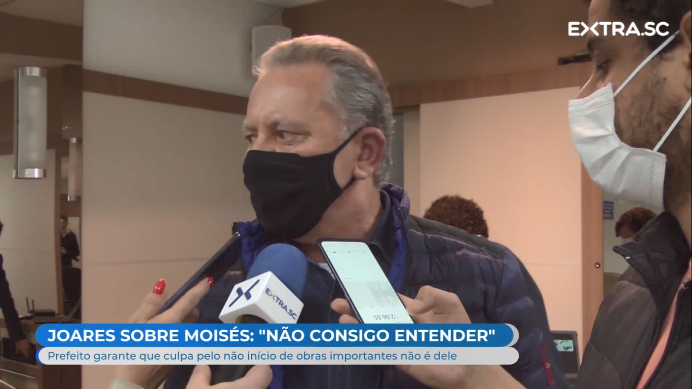 Acusado de travar obras, Joares Ponticelli responde governador Moisés: "não consigo compreender"