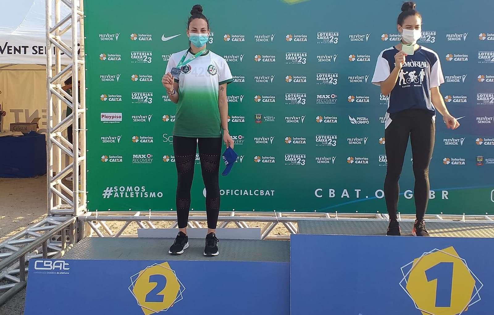 Atleta de São Ludgero é prata no Campeonato Brasileiro de Atletismo Sub-23