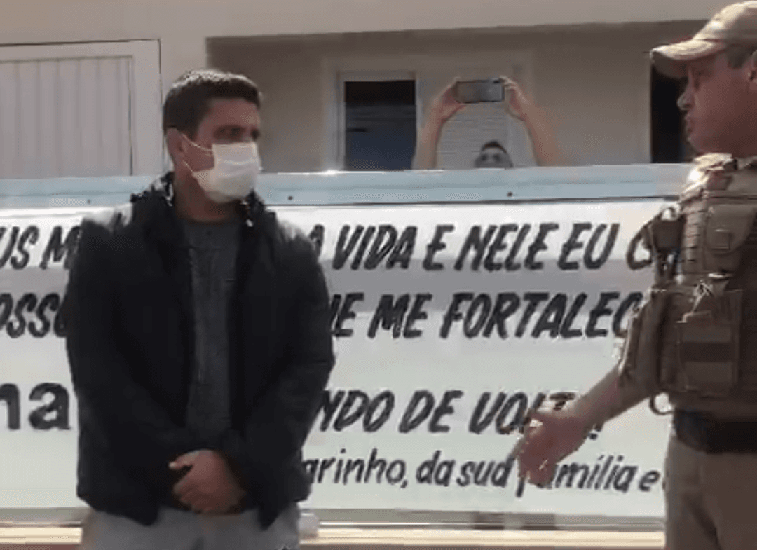 Policial baleado durante ocorrência há quase um mês recebe alta do hospital