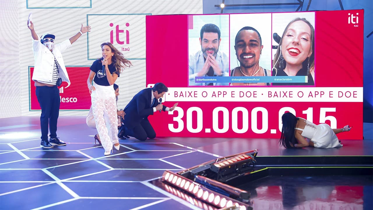 "Teleton" atinge a meta e arrecada mais de R$ 30 milhões para a AACD