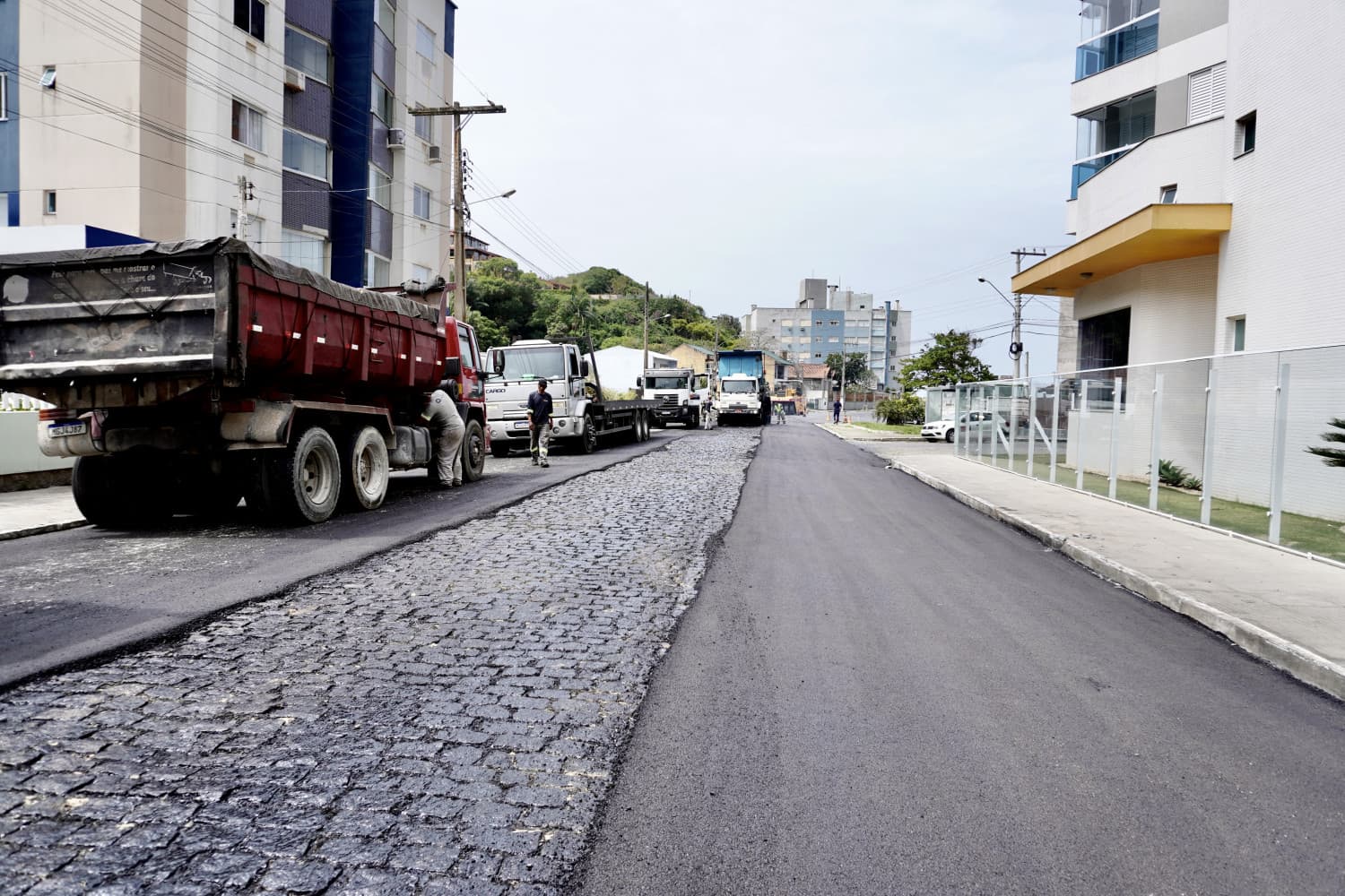 Iniciam obras do novo sistema binário de Laguna