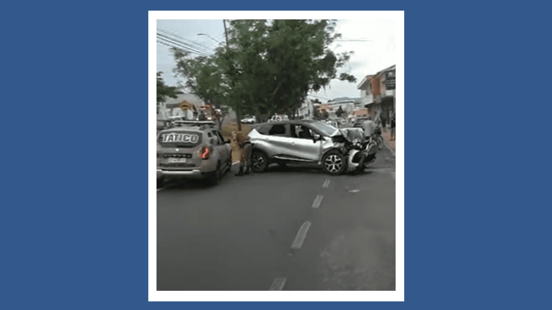 Homem visivelmente embriagado causou acidente após ocorrência de injúria