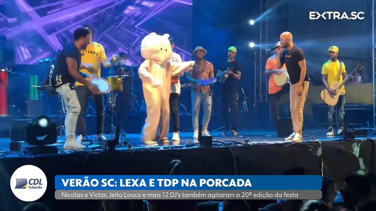 Lexa e Turma do Pagode fazem a festa na 20ª edição da Porcada; assista!