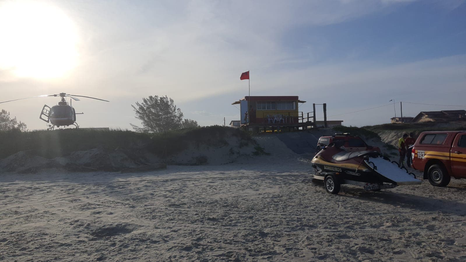 Corpo encontrado pode ser de vítima de naufrágio em Laguna