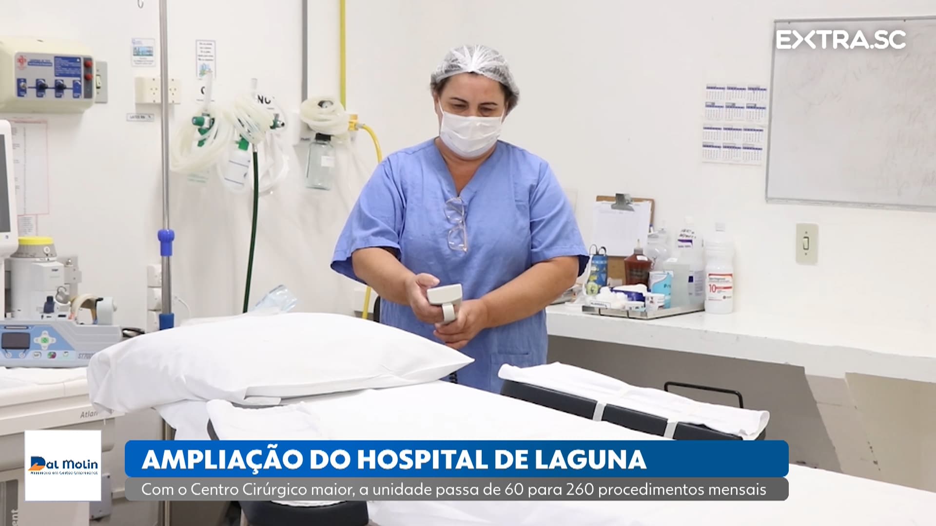 Centro cirúrgico do Hospital de Caridade de Laguna é ampliado