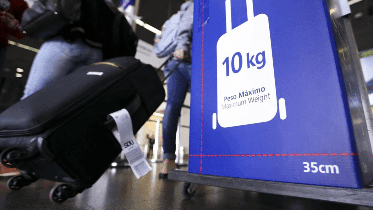 Gratuidade no despacho de bagagens é retomada após aprovação da Câmara dos Deputados