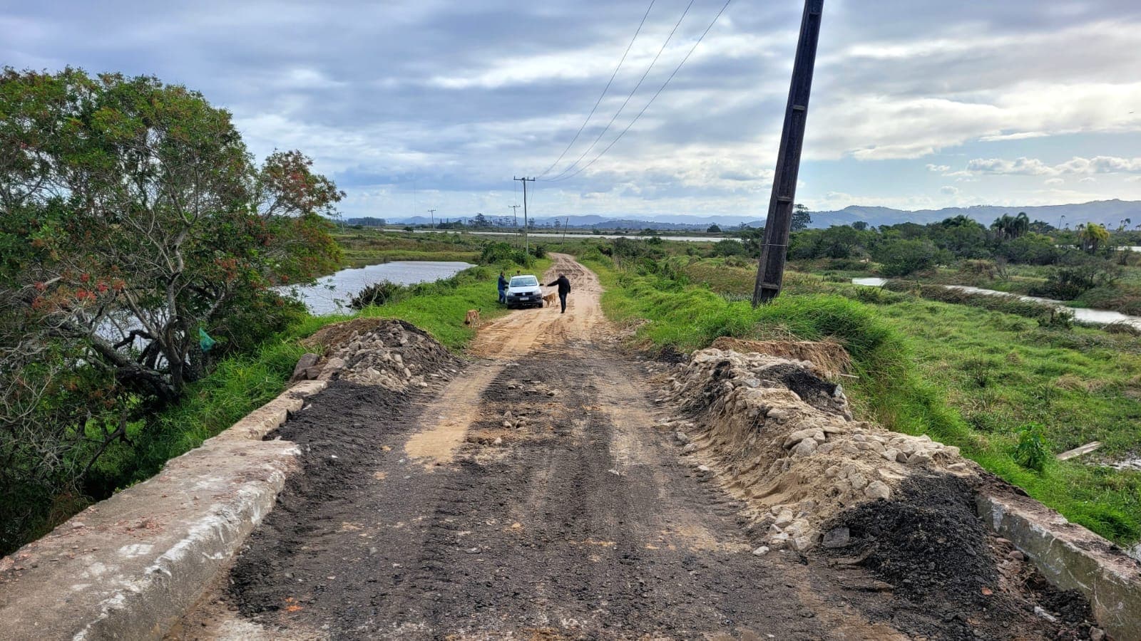 Ponte do Rio Corredor está liberada para tráfego de veículos leves