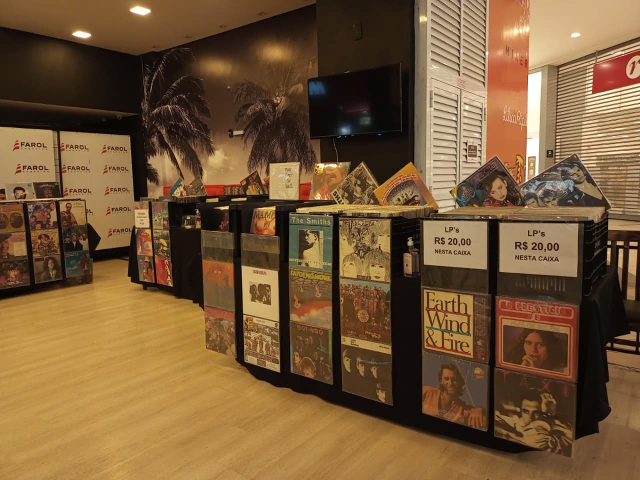 Farol Shopping promove 2ª edição da Feira do Vinil neste fim de semana