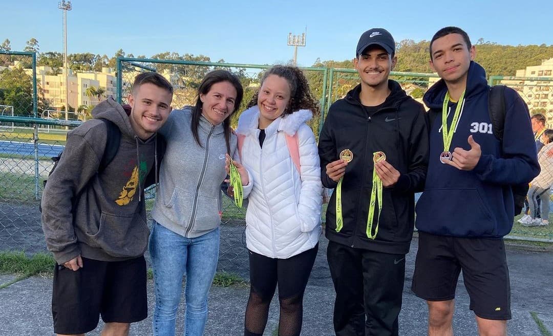 Atletismo de Tubarão conquista bons resultados nos Jogos Escolares de SC