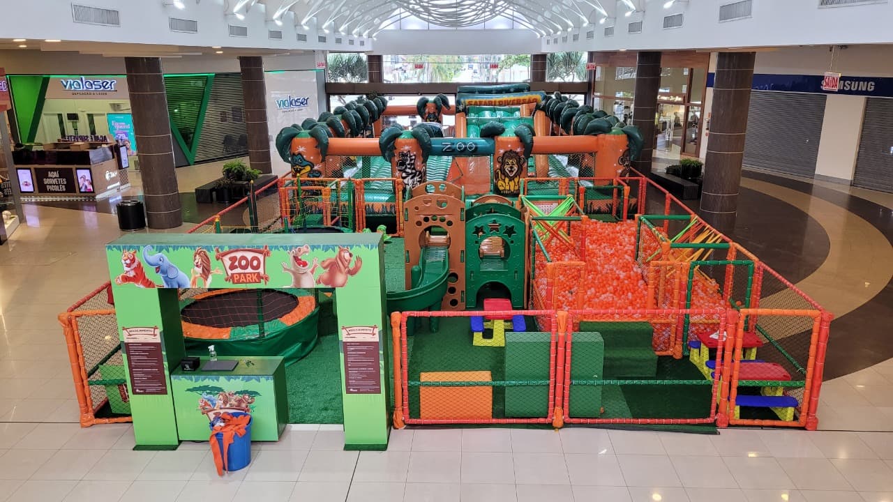 Zoo Park é a atração nas férias de inverno do Farol Shopping