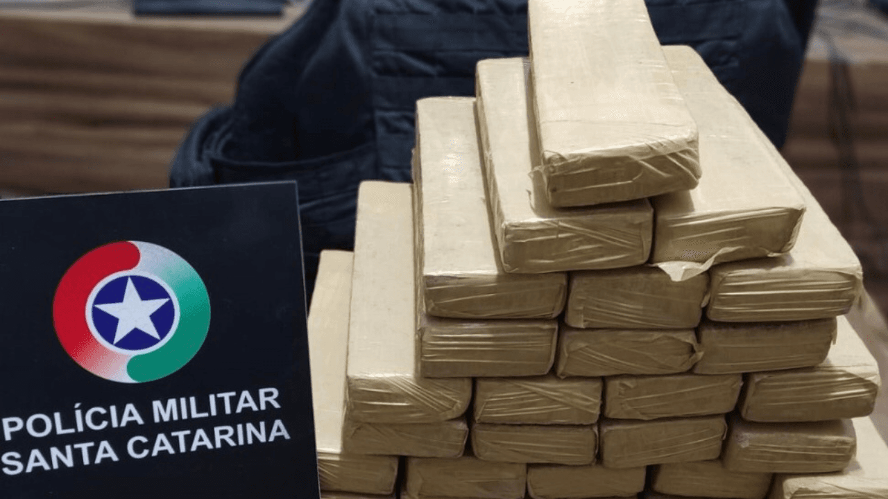 Após perseguição e capotamento na BR-101, 20kg de maconha são apreendidos