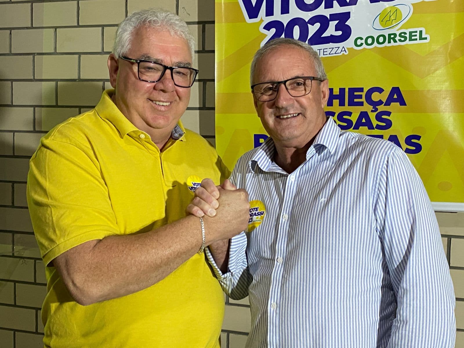 Vitorassi e Pedro Tezza compõem Chapa 1 para reeleição da Coorsel