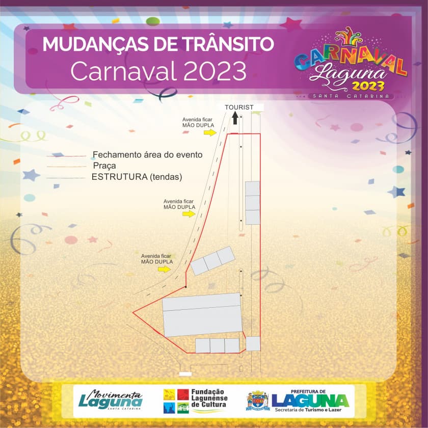 Mar Grosso tem alterações no trânsito devido ao Carnaval