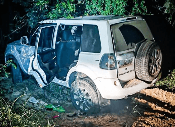 Três carros roubados em uma casa durante a madrugada são recuperados