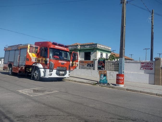 Bombeiros são acionados devido a princípio de incêndio em Laguna