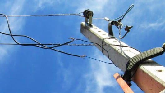 210 kg de cabos são furtados  de rede elétrica