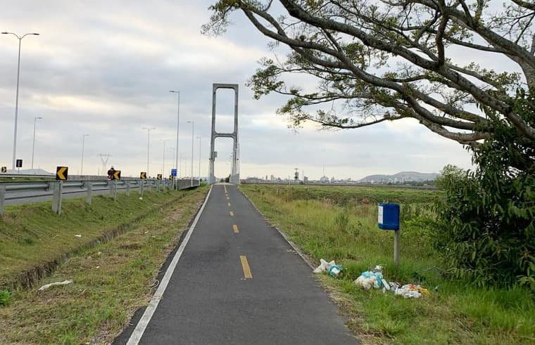 Ação de limpeza será realizada na ciclovia da Rodovia Ivane Fretta no sábado (23)