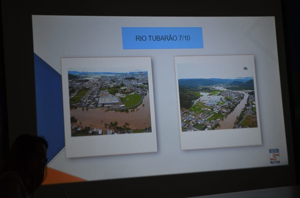 Chuvas do mês ultrapassam os 390 mm em Tubarão