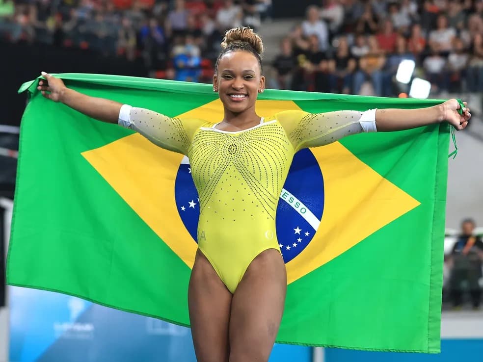 PAN: Rebeca Andrade conquista primeiro ouro na competição