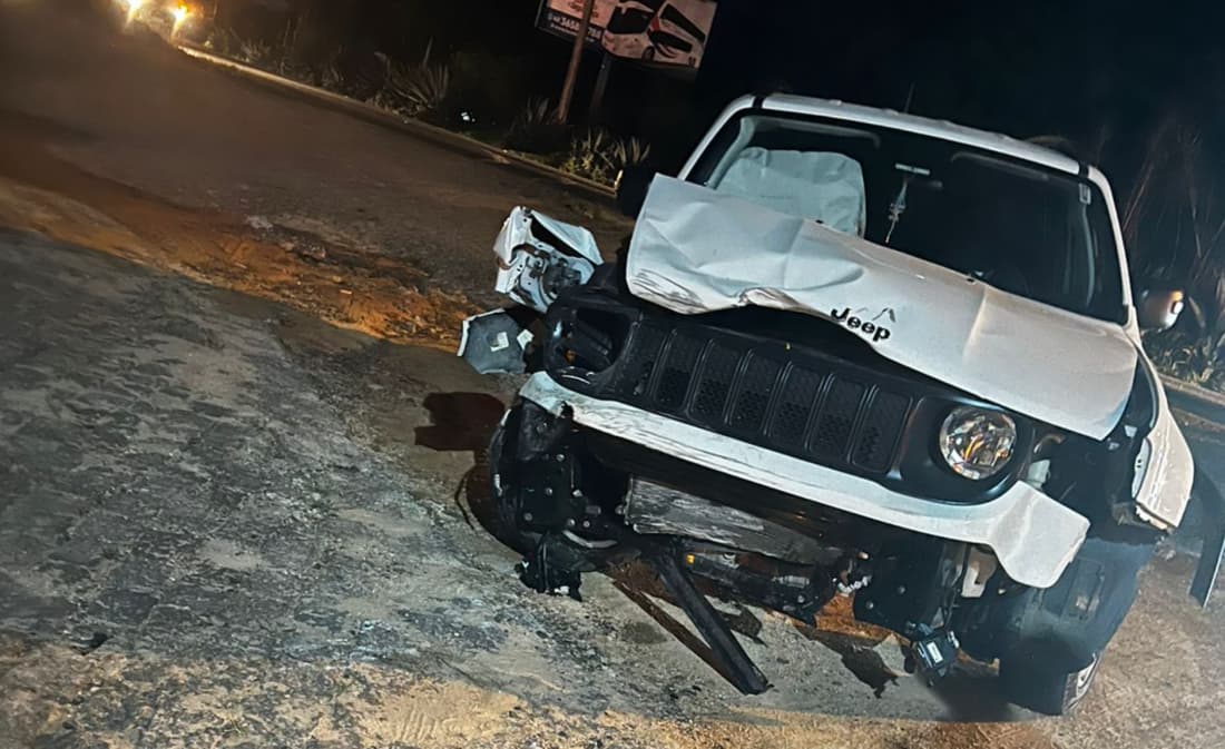 Motorista embriagada causa acidente em Braço do Norte