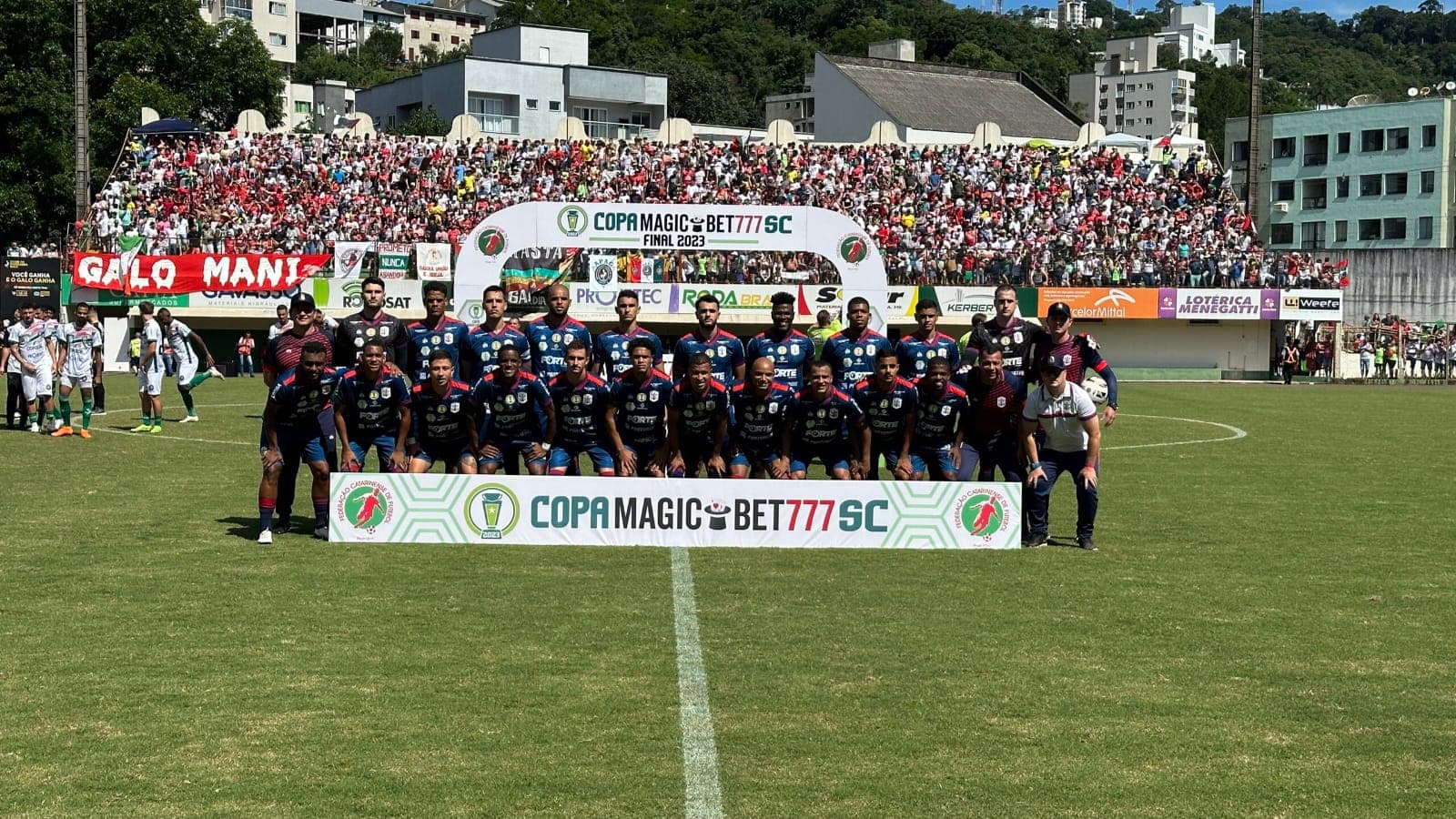 COPA SC: Marcílio Dias vence Concórdia e é bicampeão