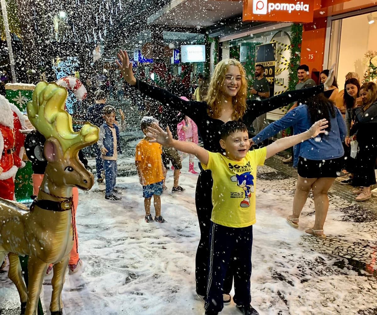 Está oficialmente nevando em Tubarão