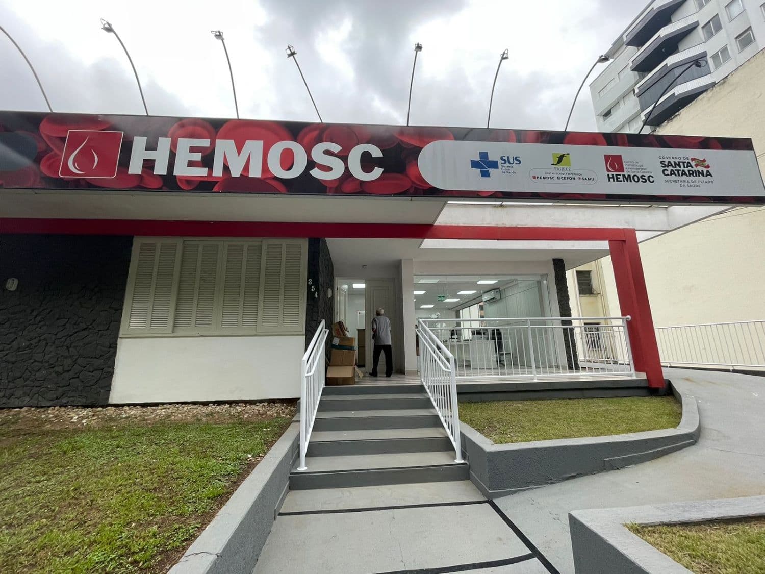 Nova unidade do Hemosc em Tubarão é inaugurada