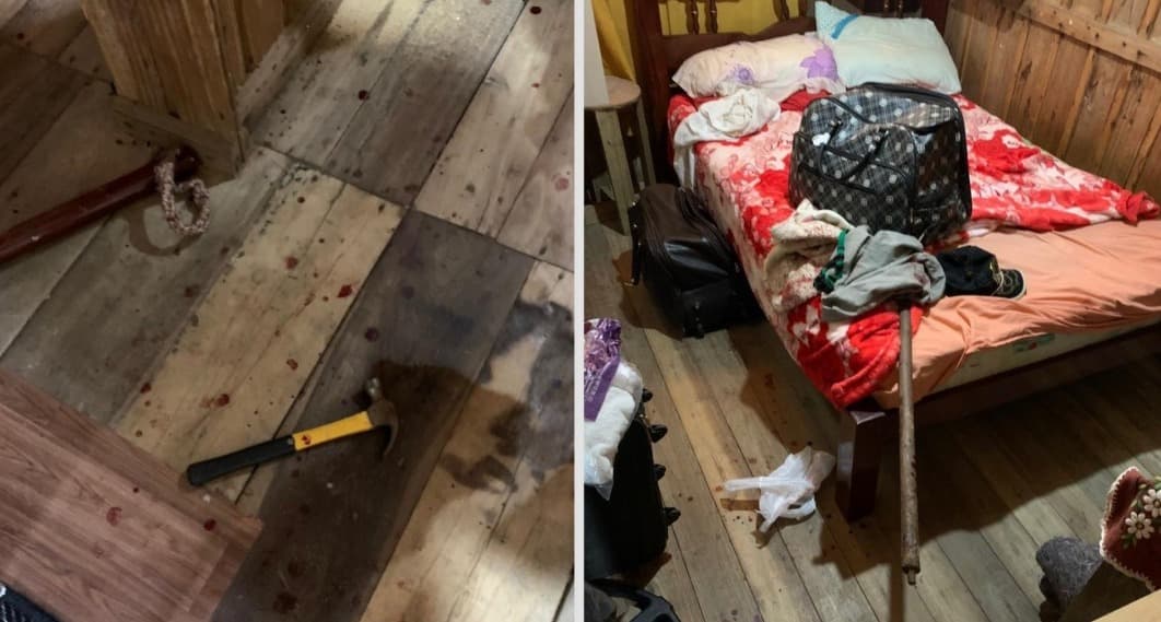 Homem leva golpes de enxada e martelo em Imbituba