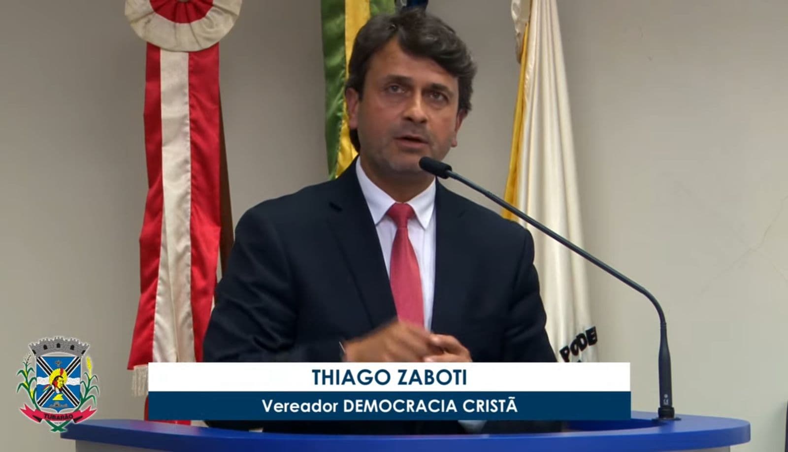 Thiago Zaboti renuncia seu mandato na Câmara de Vereadores de Tubarão