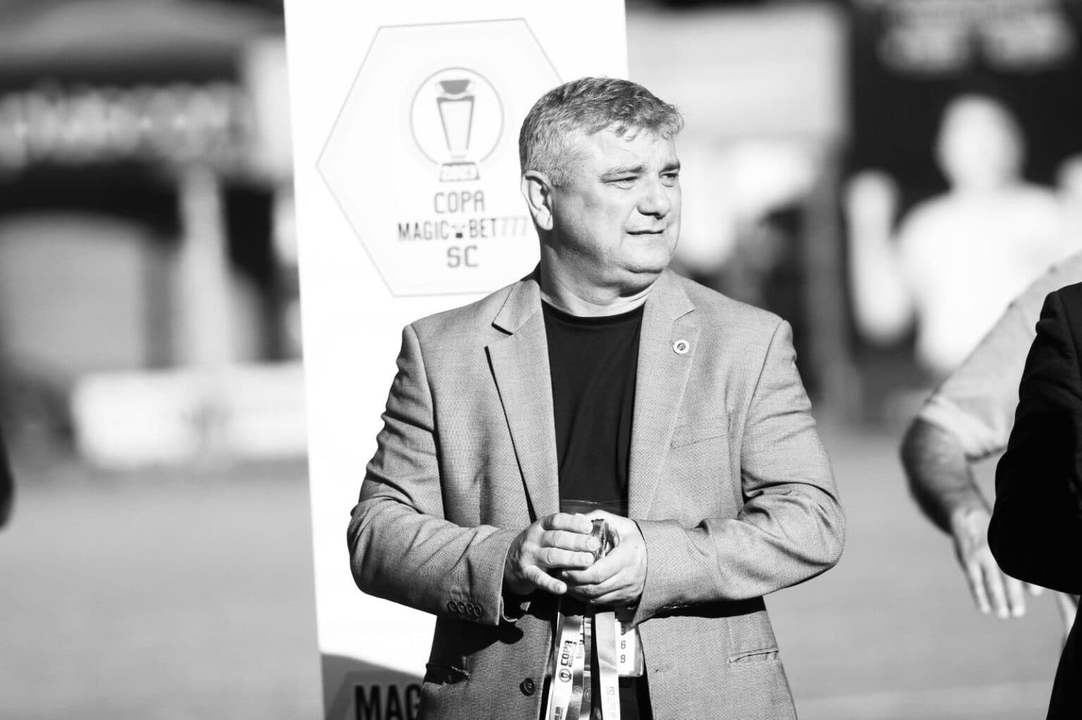 Morre Marco Antônio Martins, vice-presidente da Federação Catarinense de Futebol