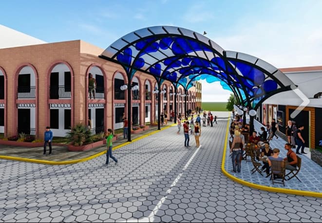 Rua Coberta de Gravatal deve estar pronta em cerca de três meses