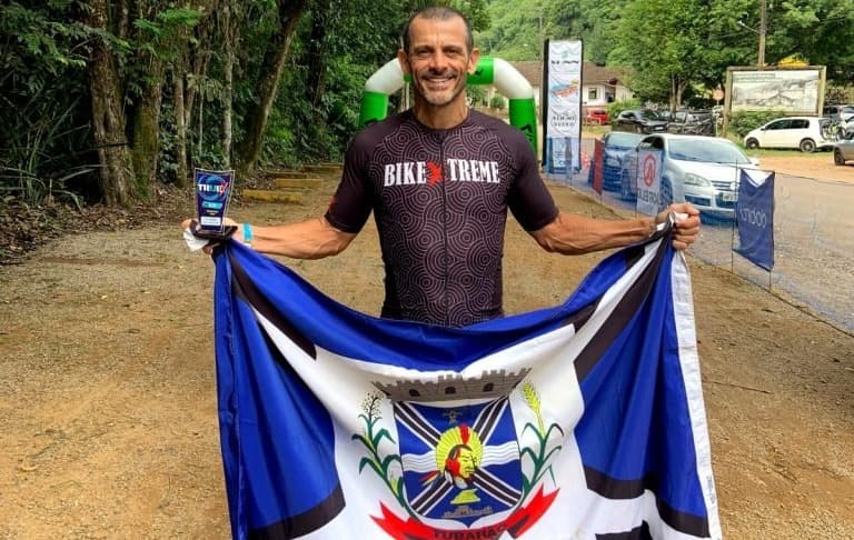 Ciclista tubaronense conquista bons resultados no estadual da modalidade