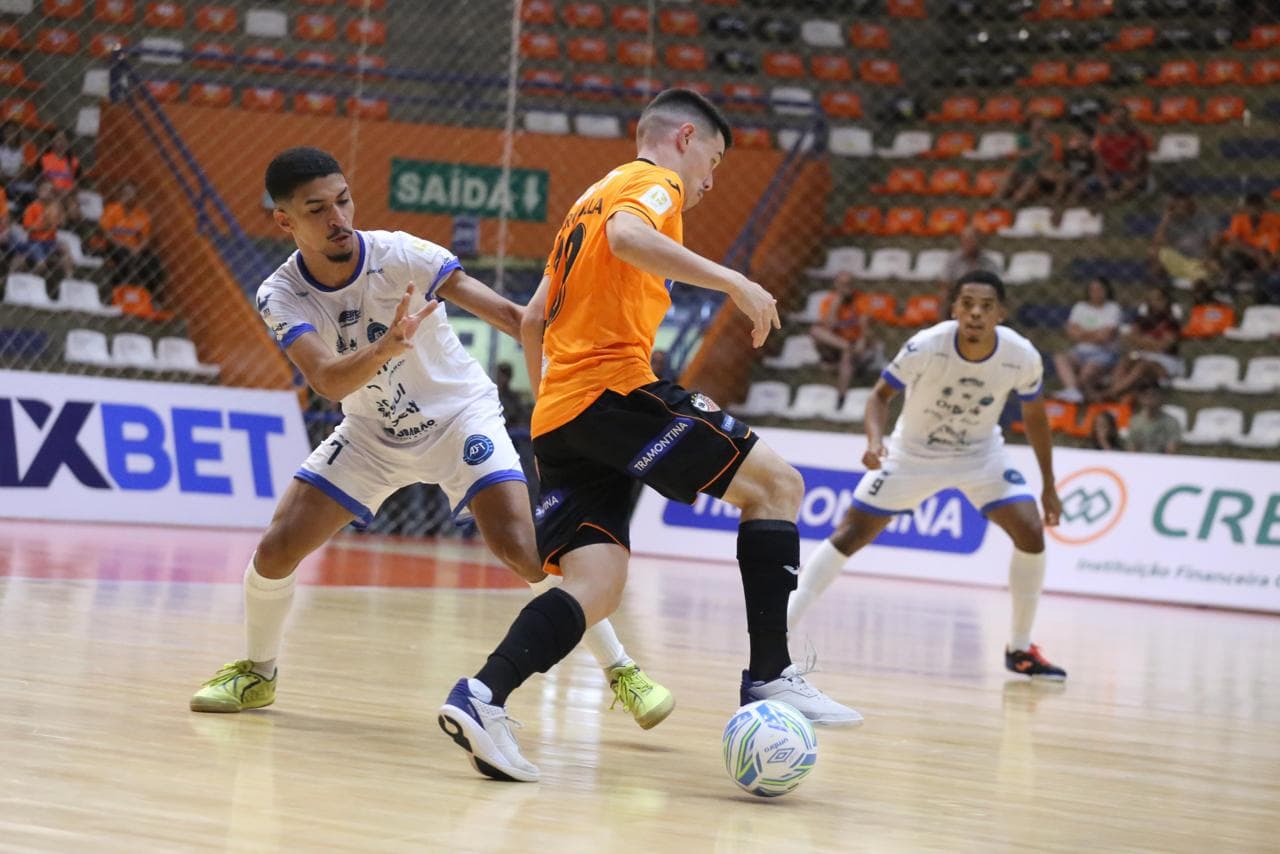 LIGA: Emoção até o último segundo marca empate entre ACBF e Tubarão Futsal